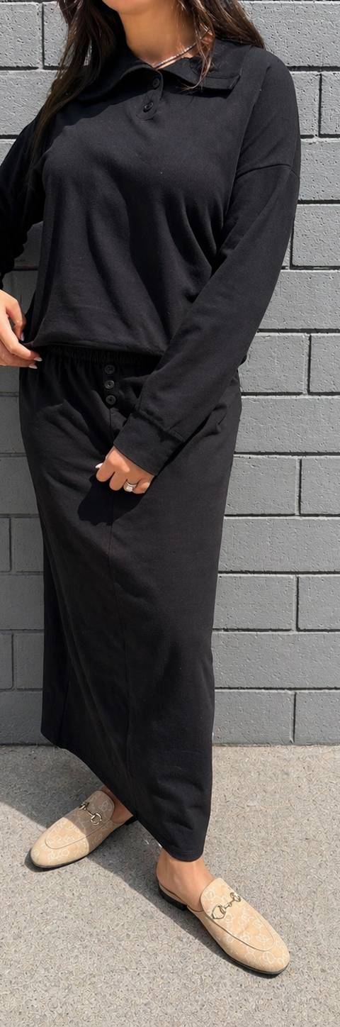 Cotton Lycra L/S Set